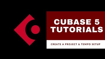 Cubase 5 Tutorials Create a Project & Tempo Setup