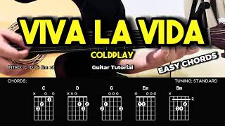 Download Lagu Viva La Vida - Coldplay | Easy Guitar Tutorial For Beginners (CHORDS \u0026 LYRICS) #guitarlesson MP3 Download Lagu Viva La Vida - Coldplay | Easy Guitar Tutorial For Beginners (CHORDS \u0026 LYRICS) #guitarlesson MP3