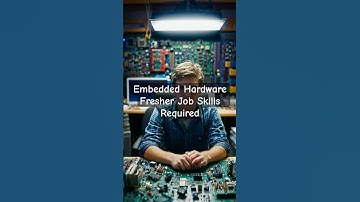 Embedded Systems Hardware Fresher Job Skills Required
