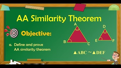 AA Similarity Theorem Proof
