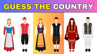 Guess the Country by Traditional Clothes Challenge | Brain Quiz Time screenshot 4