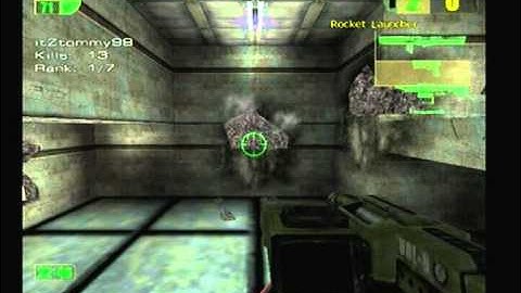 Red Faction fusion rocket impact