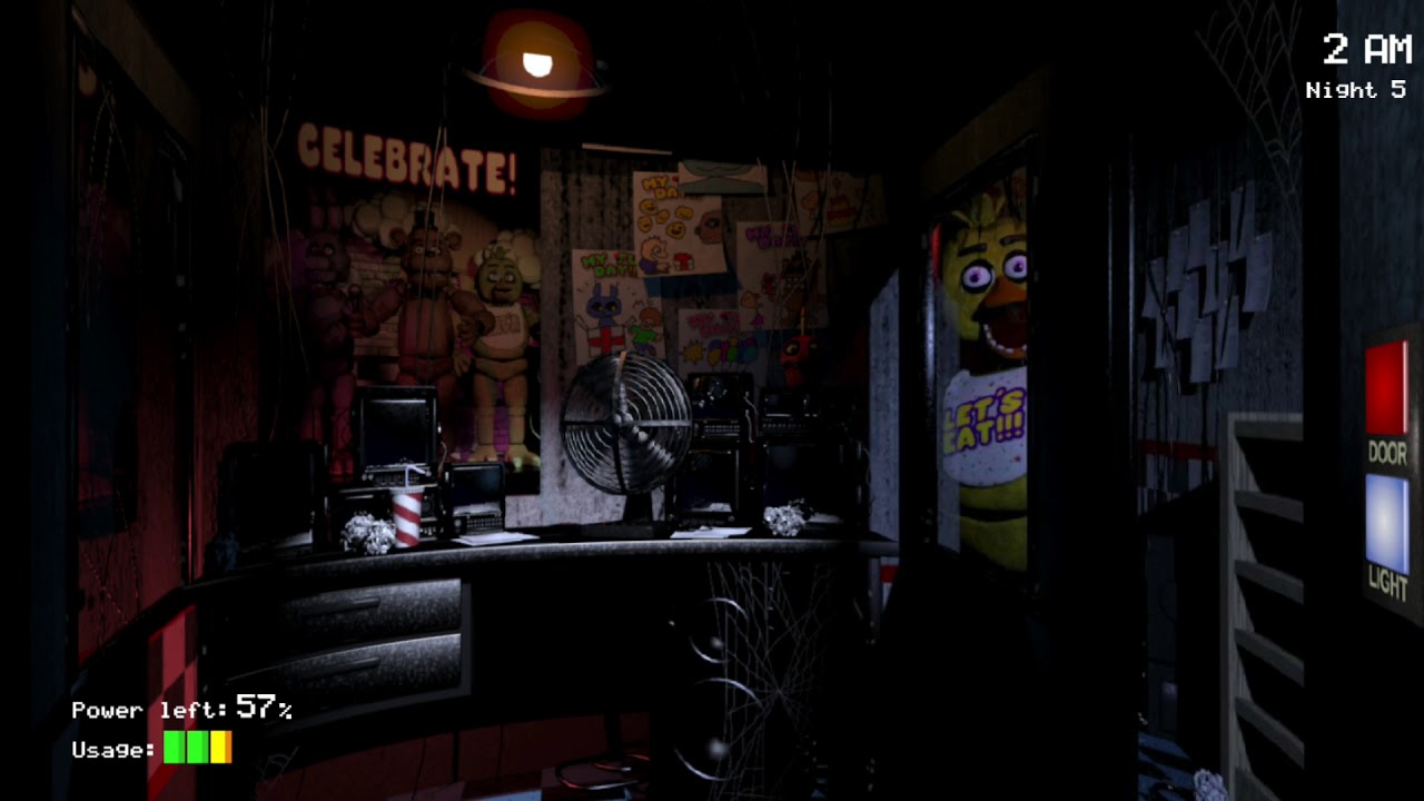 Fnaf 1 night 5 attempt 2 YouTube