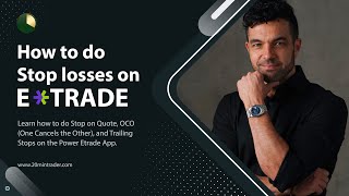 How To Do Stop Losses On E*Trade