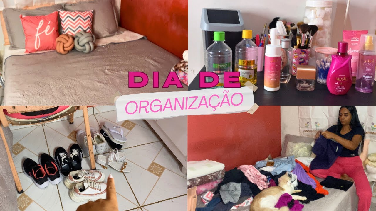 DIA DE ORGANIZAÇÃO POR AQUI