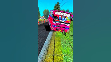 Ashok Leyland chothi bus in speed breaker🤯🛣#shorts #ets2 #gaming
