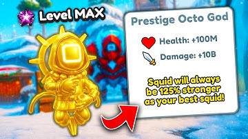 Ontgrendel OP SECRET Octo God in Squid Evolution! (Roblox)