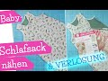 Babyschlafsack nähen & spenden! GRATIS SCHNITTMUSTER | burda | nebenan.de | babylotse | Nähanleitung