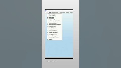 How to create new company busy software #busy #busysoftware #bpaeducators