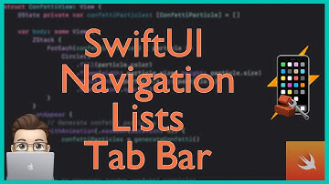 Navigations, Lists, & Tab Bar | SwiftUI101 | Xcode Tutorial