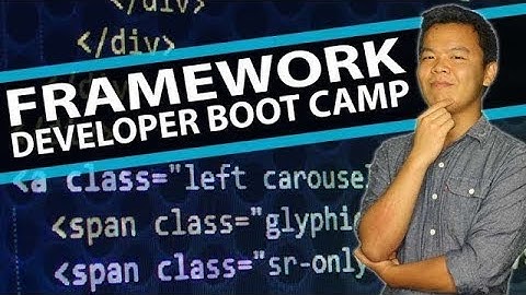 Vue.js Front end framework: Framework Developer Boot Camp