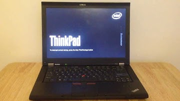 Lenovo Thinkpad T410s with NVIDIA