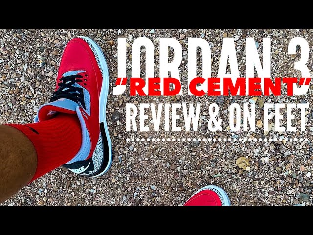 Air Jordan 3 Retro Se Unite Red Cement Review On Feet Youtube Air Jordan 3 Retro Se Unite Red Cement Review On Feet Youtube