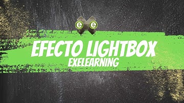 Exelearning: efecto Lightbox