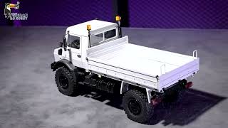 LESU 1/14 Metal Radio Control Off Road Car MT44023 4*4 RC All-Terrain Light Truck U4023 THZH2350