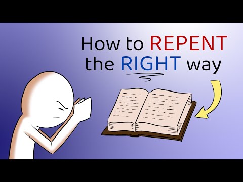 Video: How to Repent (with Pictures)