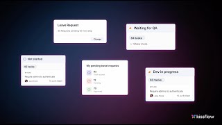 Kissflow Apps Promo: Power Every Process with One Platform