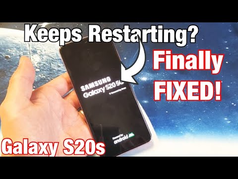 Galaxy S20 / S20+ :  Keeps Restarting? 6 Solutions! (Finally Fixed!)