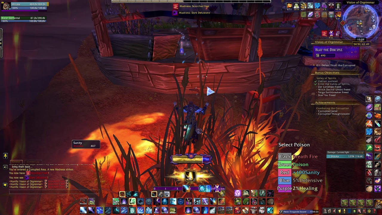 Horrific Vision of Orgrimmar 5 Mask Solo (Frost Mage) - YouTube