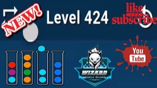 Ball Sort Puzzle Level 424 Color Sorting Games Level 424