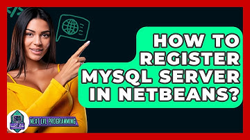 How To Register MySQL Server In NetBeans? - Next LVL Programming