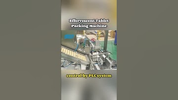 #shorts Effervescent Tablet Pill Packaging Machine 40 tubes/min (SED PHARMA)