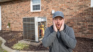 How I Replaced a HVAC Split Heat Pump By MYSELF!!