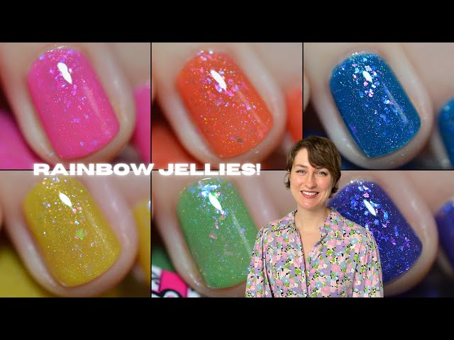 ORLY | Pop & Jellies | Summer 2022 | Live Swatches - YouTube