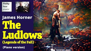 Video thumbnail of "James Horner: 'The Ludlows', from 'Legends of the Fall' soundtrack - piano version"