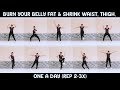 10 burn your belly fat  shrink waist thigh aerobic tabata