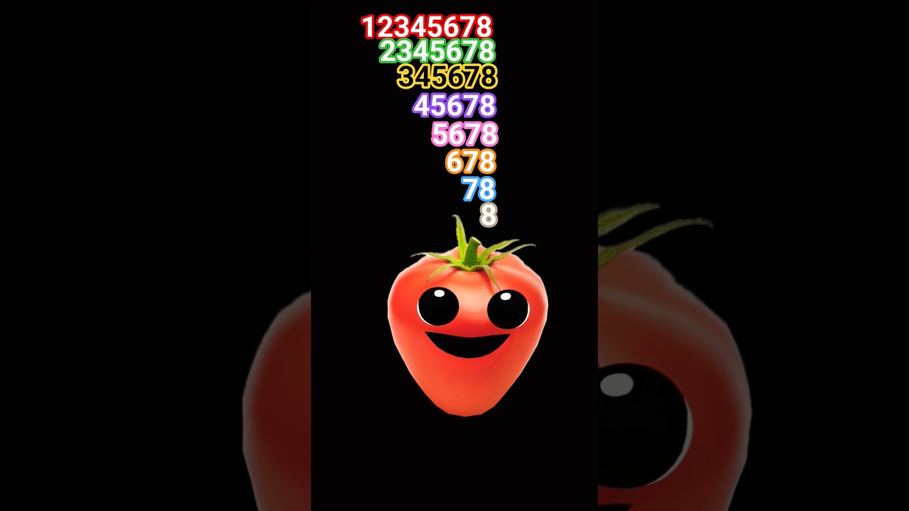 12345678 Challenge ❤️❤️🥰🥰🥰🍅🍅🍅🍅 - YouTube