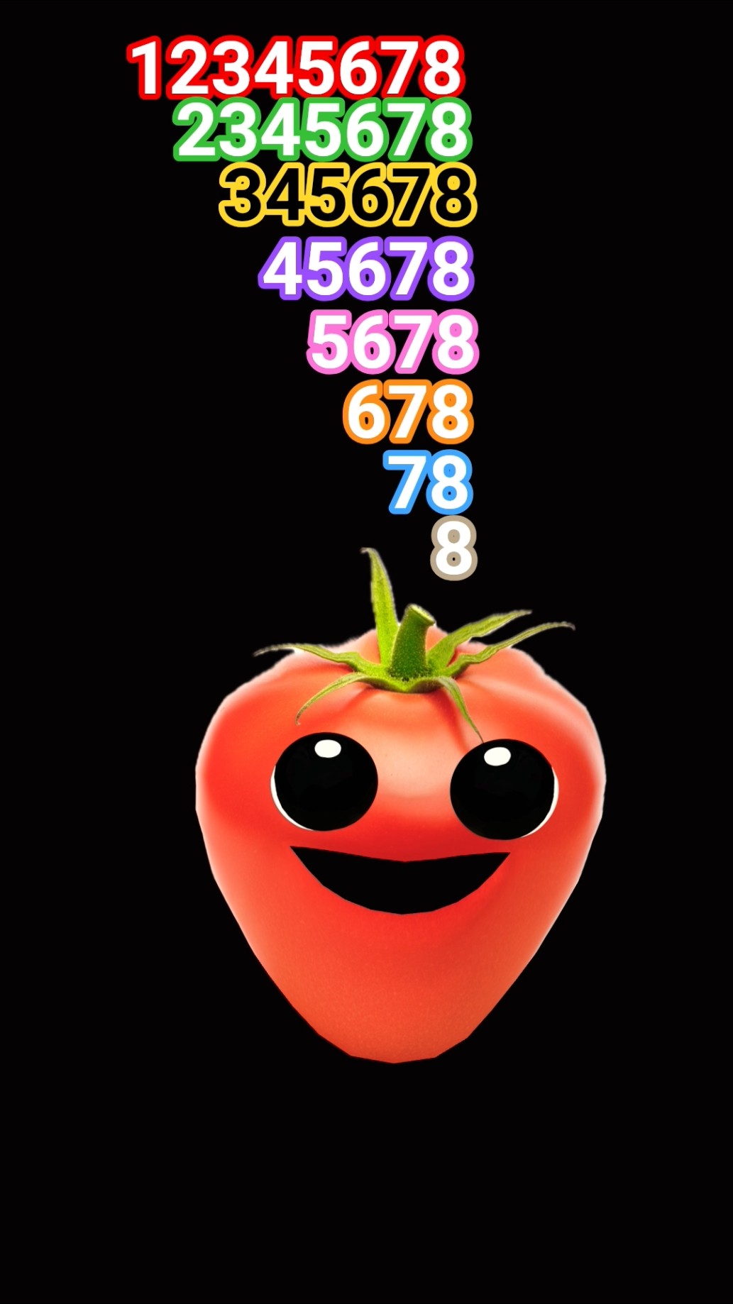 12345678 Challenge ❤️❤️🥰🥰🥰🍅🍅🍅🍅 - YouTube
