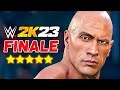 WWE 2K23 CARRIERA FINALE - THE ROCK vs ROMAN REIGNS a WRESTLEMANIA 39!!