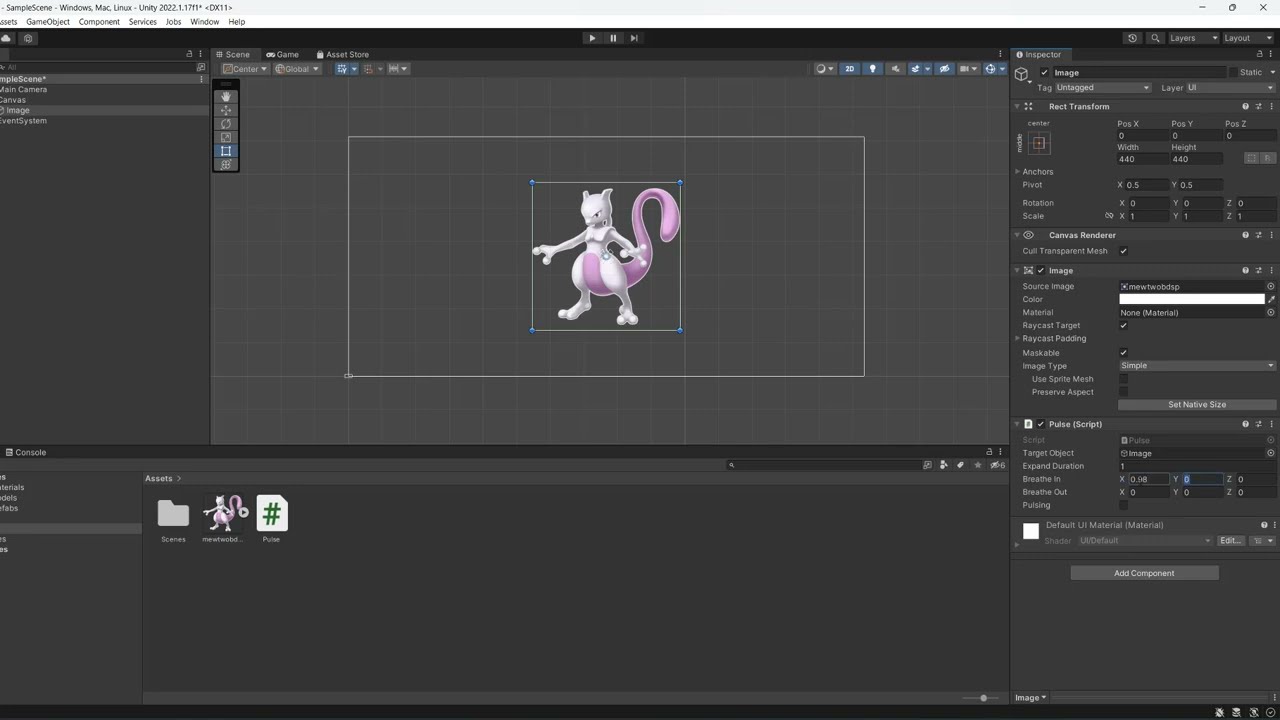 Make a Unity 2D Breathing Animation (Stretch and Squash Tutorial)