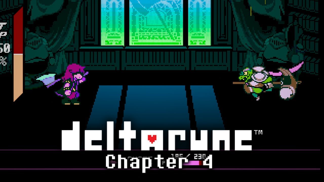 DELTARUNE CHAPTER 4 PACIFIST ROUTE | SECRET BOSS - YouTube