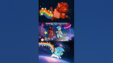 FNF Nyan cat remix but Bf, Gfcat - FNF Mobiles Mods