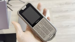 Краткий обзор и упаковка с отправкой защищенного телефона NOKIA 800 TOUGH