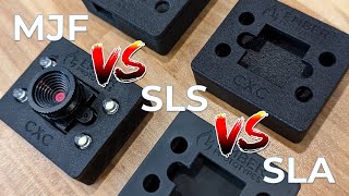 Comparing MJF vs SLS vs SLA for our product