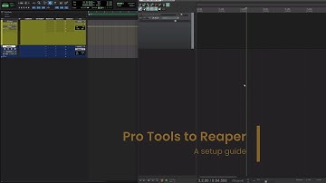 Pro Tools to Reaper - a setup guide
