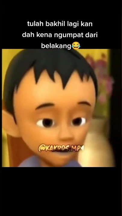 meme Upin Ipin hari raya (tok dalang Bakhil)