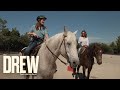 Drew Barrymore Almost Gives Shania Twain &quot;Heart Attack&quot; While Riding Horses |The Drew Barrymore Show