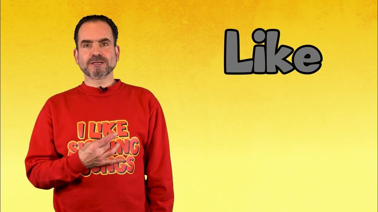 Sign LIKE ASL for LIKE LIKE in Sign Language Sign Language for