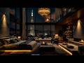 Gentle Jazz In A Cozy Bedroom By The Lake Relaxing Night Ambience And Soft Fireplace Sounds 
