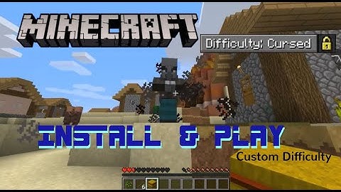 Install Fundy Custom Difficulty (Cursed, Nightmare, Baby Mode, etc) | Minecraft PC