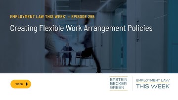 Crafting Flexible Work Arrangement Policies