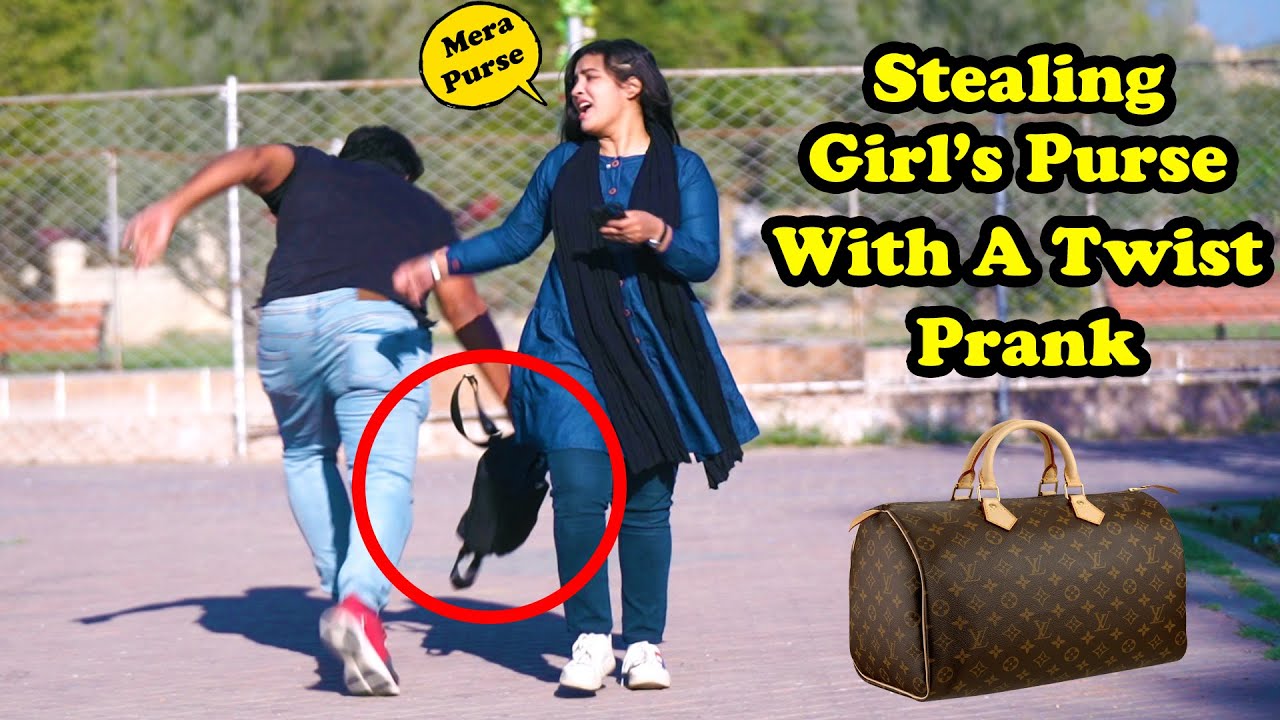 Stealing Girl's Purse With A Twist Prank | Pranks In Pakistan | Humanitarians