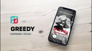 GREEDY Ringtone (Marimba Remix) | Ringtone Tate McRae Tribute | Download TUUNES APP