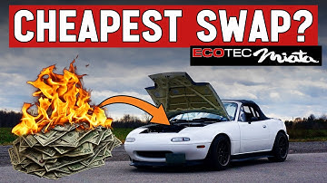 How Much to Ecotec Engine Swap a Miata? 🤑 FULL BREAKDOWN 💰