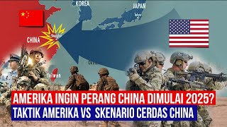 Perang China Vs Amerika Diprediksi Terjadi 2025, Strategi Apa yang Akan Digunakan Dua Superpower?