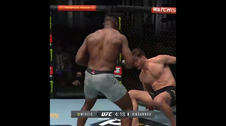 Francis Ngannou Knocks Out Stipe Miocic!! #UFC260
